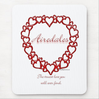 Airedale Terrier True Love Mouse Pad