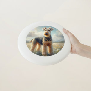 Airedale Terrier Wham-O Frisbee