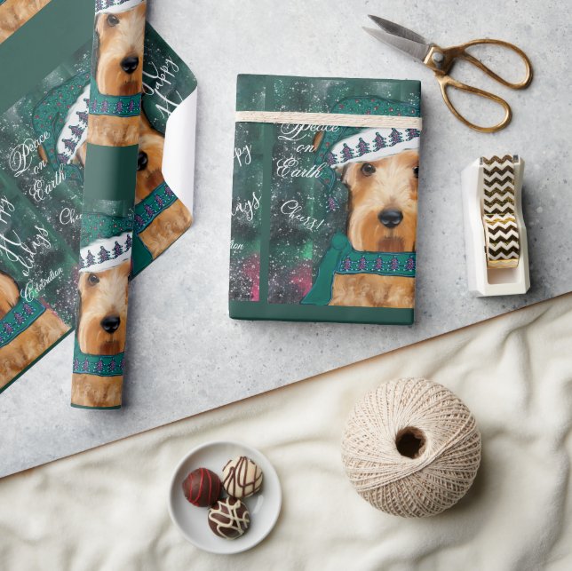 Airedale Terrier  Wrapping Paper (Crafts)
