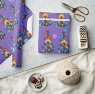  AIREDALE TERRIER            WRAPPING PAPER