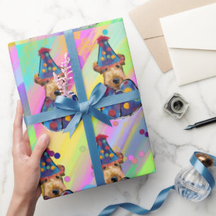  AIREDALE TERRIER            WRAPPING PAPER