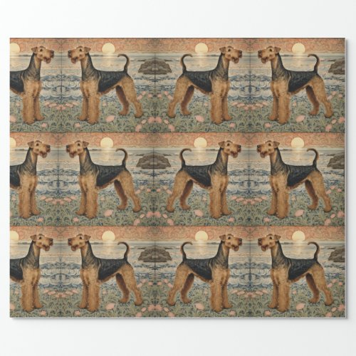 Airedale Terrier Wrapping Paper