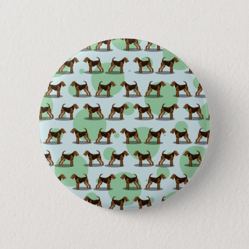 Airedale Terriers Button