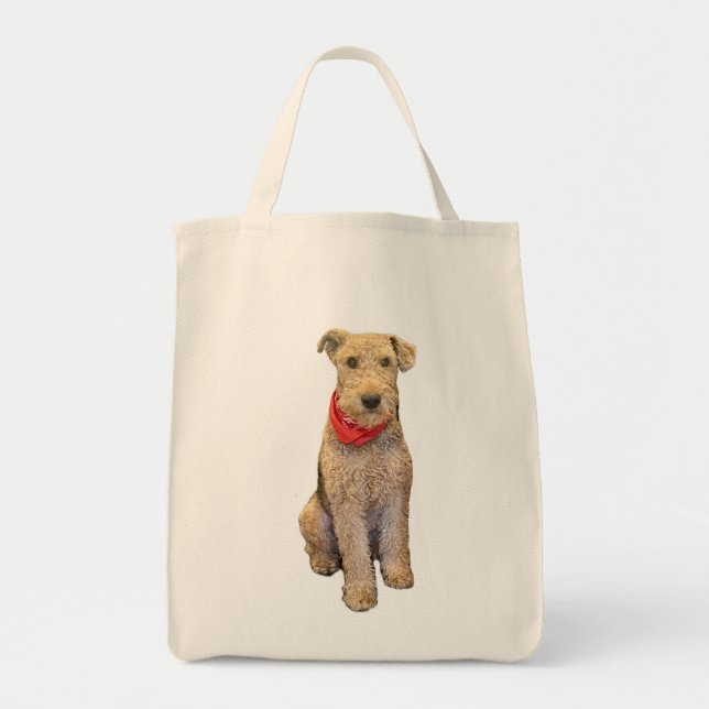 Airedale Tote Bag (Front)