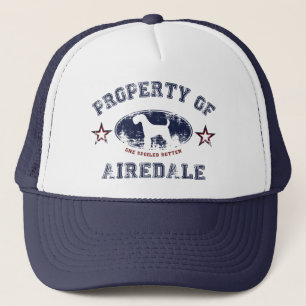 Airedale Trucker Hat