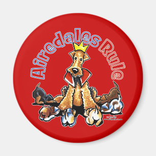 Airedales Rule Magnet