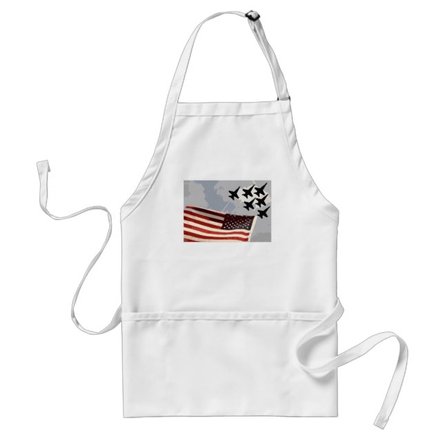 Airforce Cook Adult Apron (Front)
