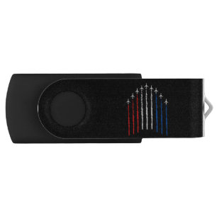 Airforce Flyover  4th Of July Flash Drive