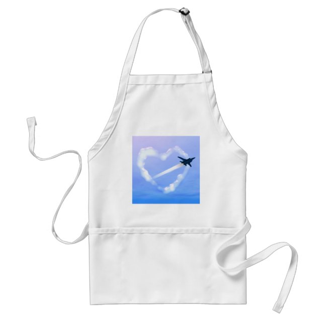 AIRFORCE LOVE ADULT APRON (Front)