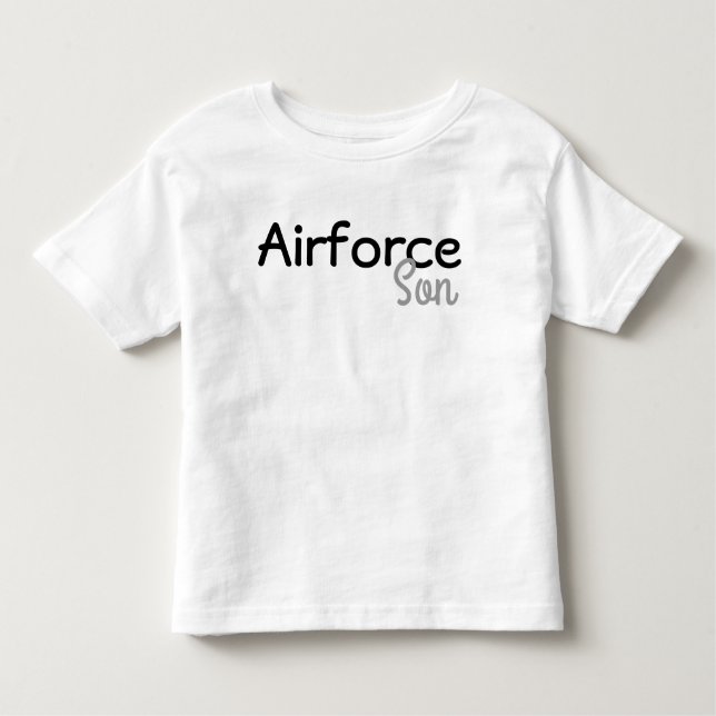 Airforce son toddler t-shirt (Front)