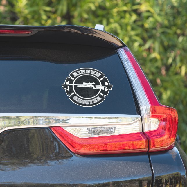 Airgun shooter    sticker (Car Side)