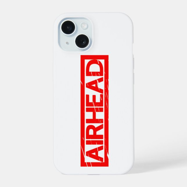 Airhead Stamp Iphone Case (Back)
