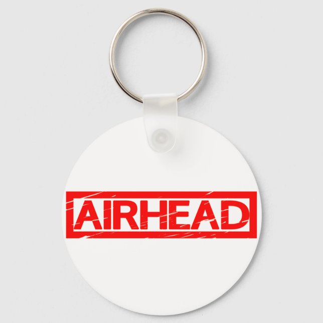 Airhead Stamp Keychain (Front)