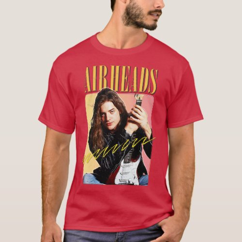 AIRHEADS 90s Aesthetic Fan Design T_Shirt
