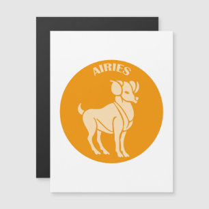 Airies, Zodiac Sign, Horoscope, Astrology Magnetic Invitation