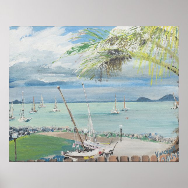 Airlie Beach Australia. 1998 Poster (Front)