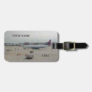 Airline Flight Luggage Tag