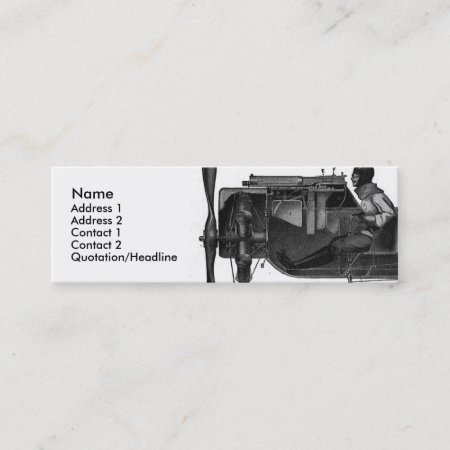 Airline Industry Business Card