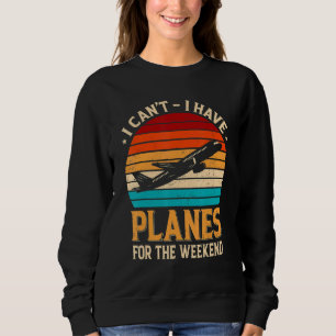 Airline Pilot Aviation Themed Pun Corporate Pilot Sweatshirt