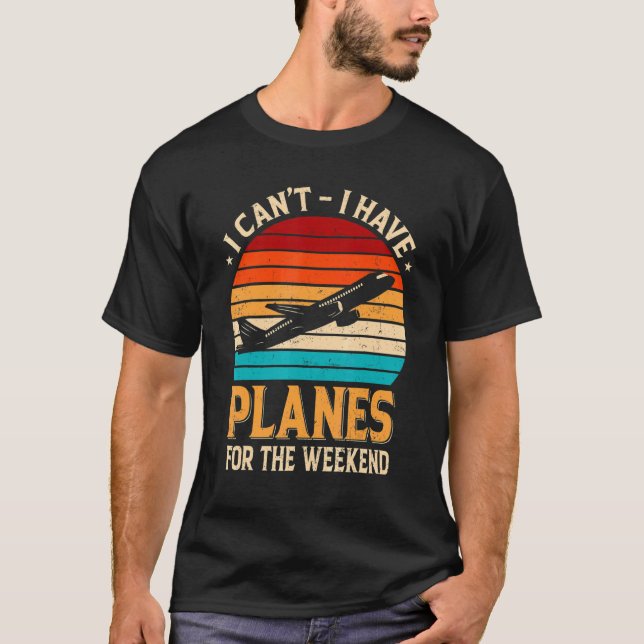 Airline Pilot Aviation Themed Pun Corporate Pilot T-Shirt (Front)