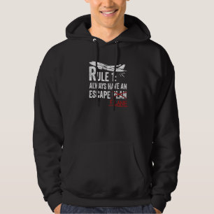 Airline Pilot Aviation Themed Pun For a Corporate Hoodie