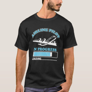 Airline Pilot In Progress Loading Future Aviator G T-Shirt