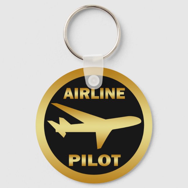 AIRLINE PILOT KEYCHAIN (Front)