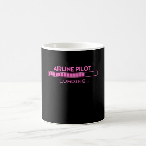 Airline pilot Loading Coffee Mug