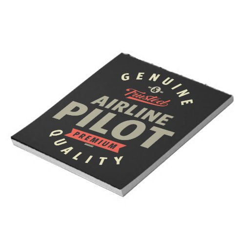 Airline Pilot Notepad