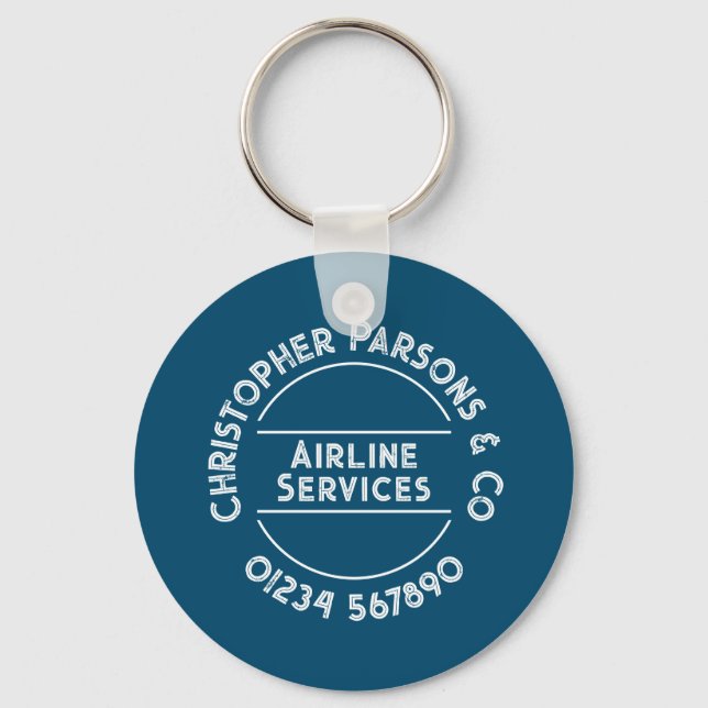 Airline Services Keychain (Front)