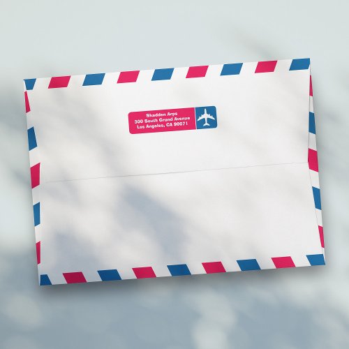 Airmail 5x7 envelope