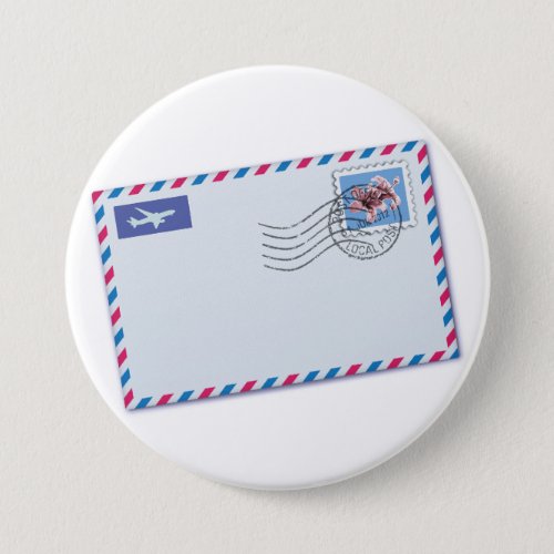 Airmail Envelope Button