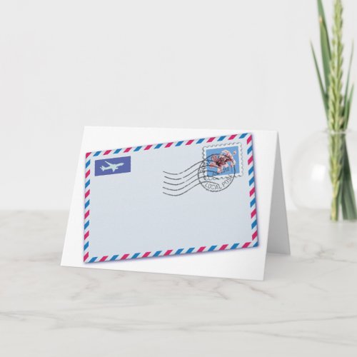 Airmail Envelope Greeting Cards