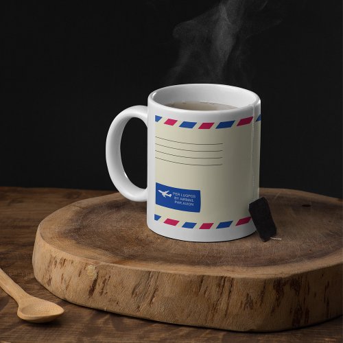 Airmail Envelope Mug