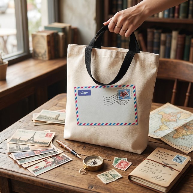Airmail Envelope Tote Bag (Creator Uploaded)