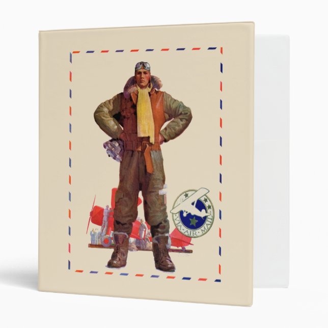 Airmail Pilot Binder (Front/Inside)