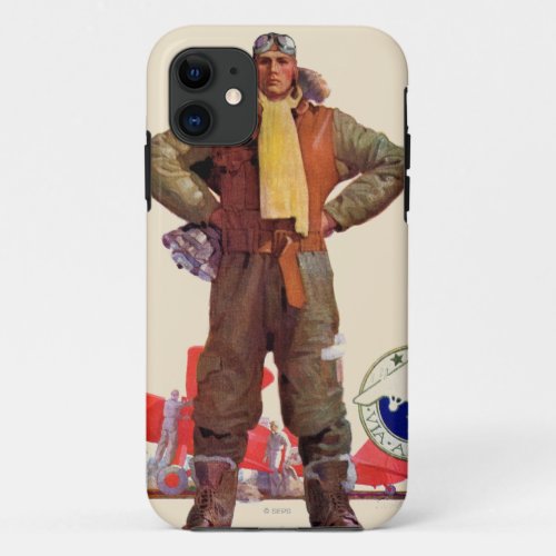 Airmail Pilot iPhone 11 Case