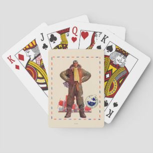 Airmail Pilot Poker Cards