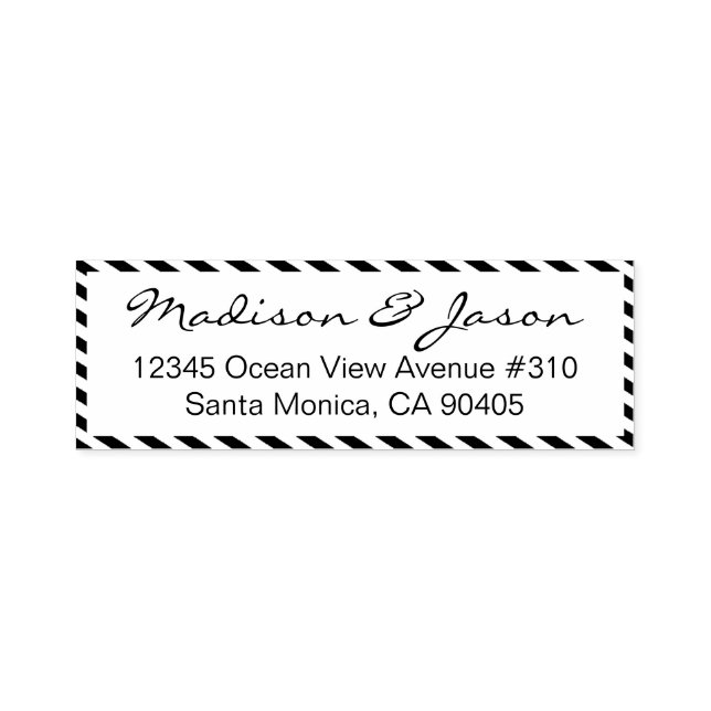 Airmail Self Inking Stamp (Design)