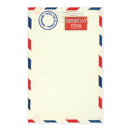 air mail stationery history