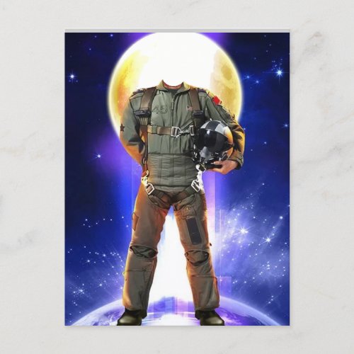 Airman Style Poster Card