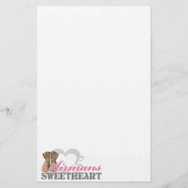 Airmans Sweetheart Stationery (Front)