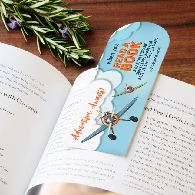 Airplane Adventure Bookmarks (Book)