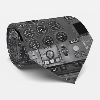 Airplane Aircraft Flight Deck Cockpit Pilot Flies Neck Tie