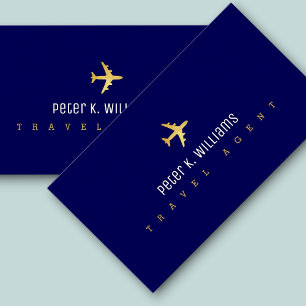 Airplane Airline Pilot Business Card