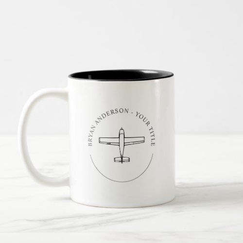 Airplane Aviation Coffee Mug