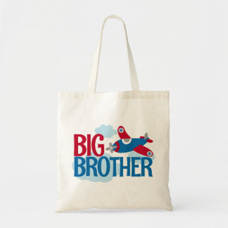 Airplane Big Brother Tote Bag