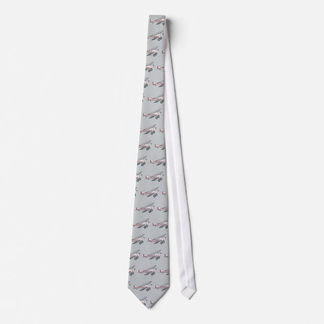 Airplane: Biplane Neck Tie (Front)