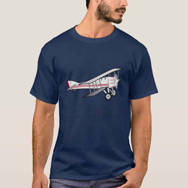 Airplane Biplane T-Shirt (Front)
