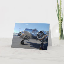 Airplane Birthday Card